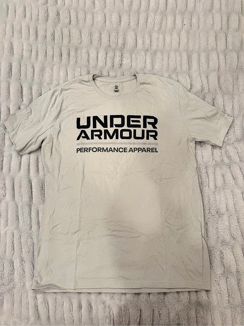 Under Armour Performance Apparel Tee Gray XL